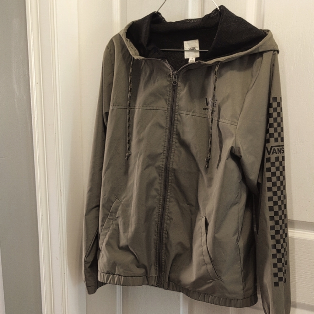 Vans Olive Green Hooded Jacket